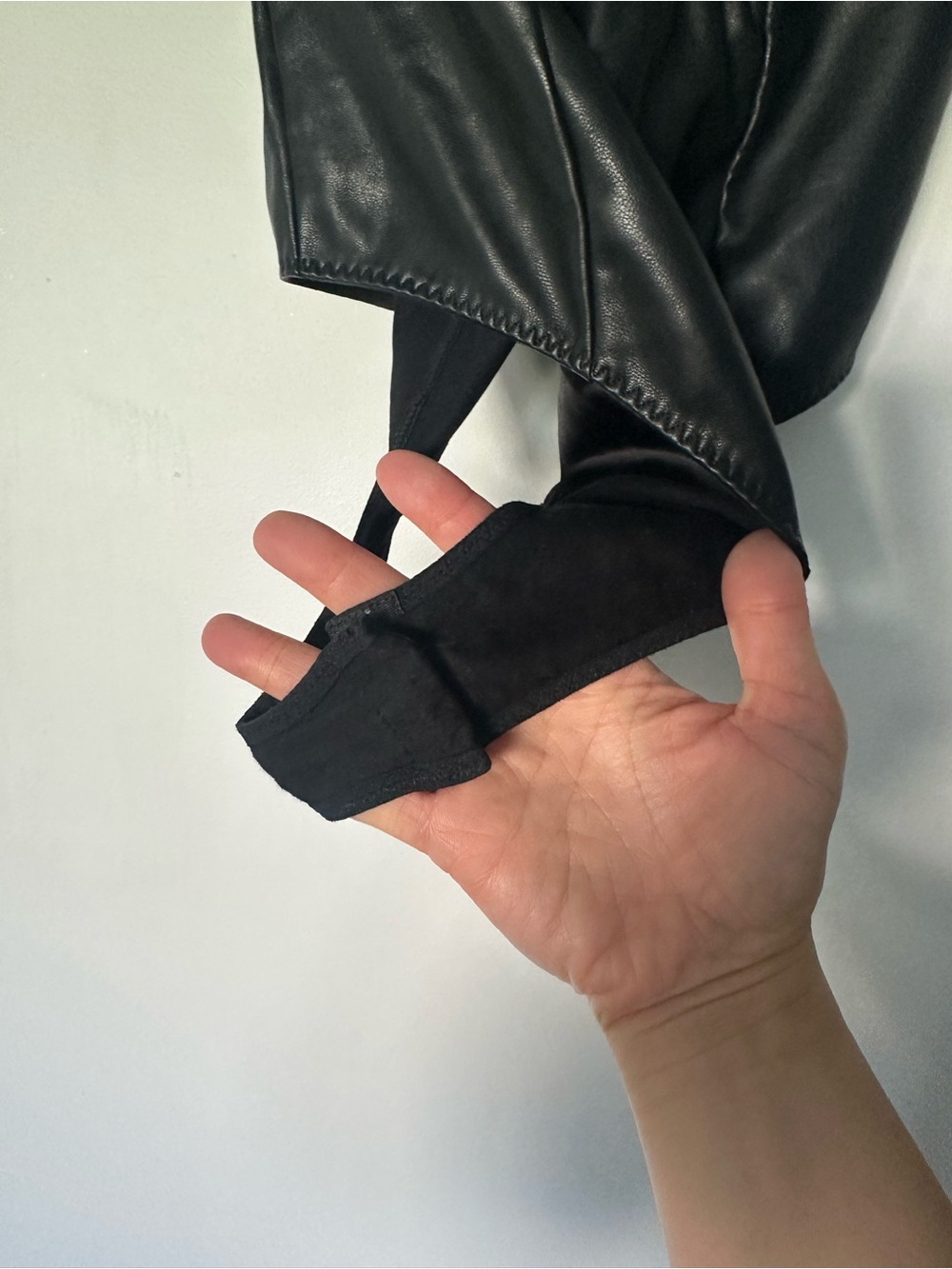 Fleur du Mal Faux Leather Bustier Bodysuit - Picture 3 of 5
